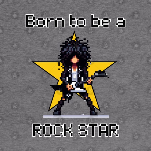 Rockstar Legacy - Pixel Art Tribute by PixelArtly